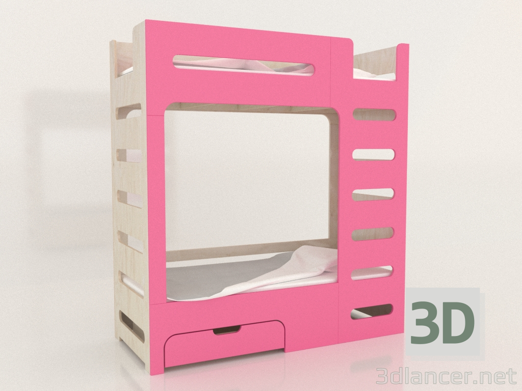 modèle 3D Lit superposé MOVE ER (UFMER0) - preview