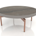 3d model Round coffee table Ø90x36 (Quartz gray, DEKTON Radium) - preview