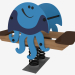 modèle 3D Rocking chair de jeux pour enfants Medusa (6124) - preview
