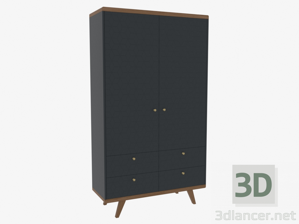 modello 3D THIMON v2 cabinet con cassetti (IDC035001305) - anteprima