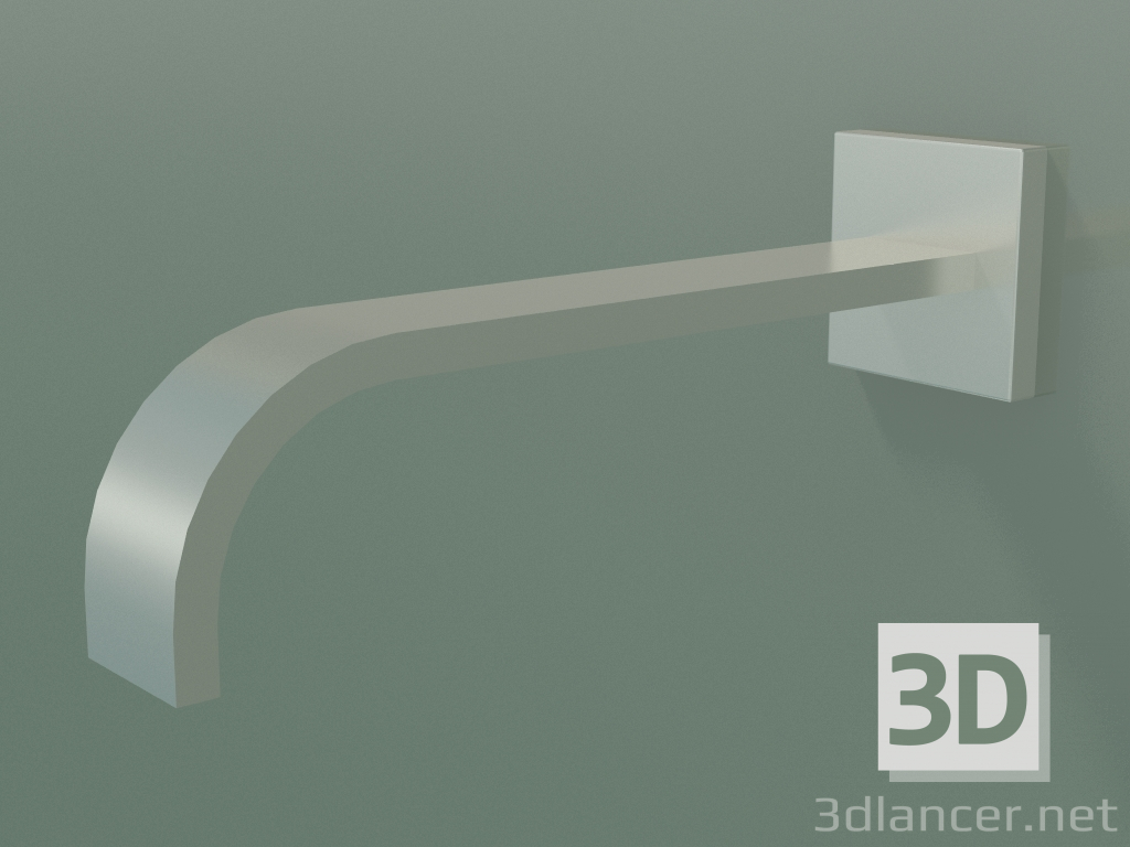 modello 3D Bocca vasca per montaggio a parete (13801 782-06) - anteprima