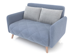 Sofa bed Cardiff (blue-grey)
