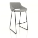 3d model Bar stool on high runners - preview