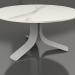 3d model Coffee table Ø80 (Agate gray, DEKTON Aura) - preview