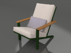Клубное кресло для отдыха (Bottle green)