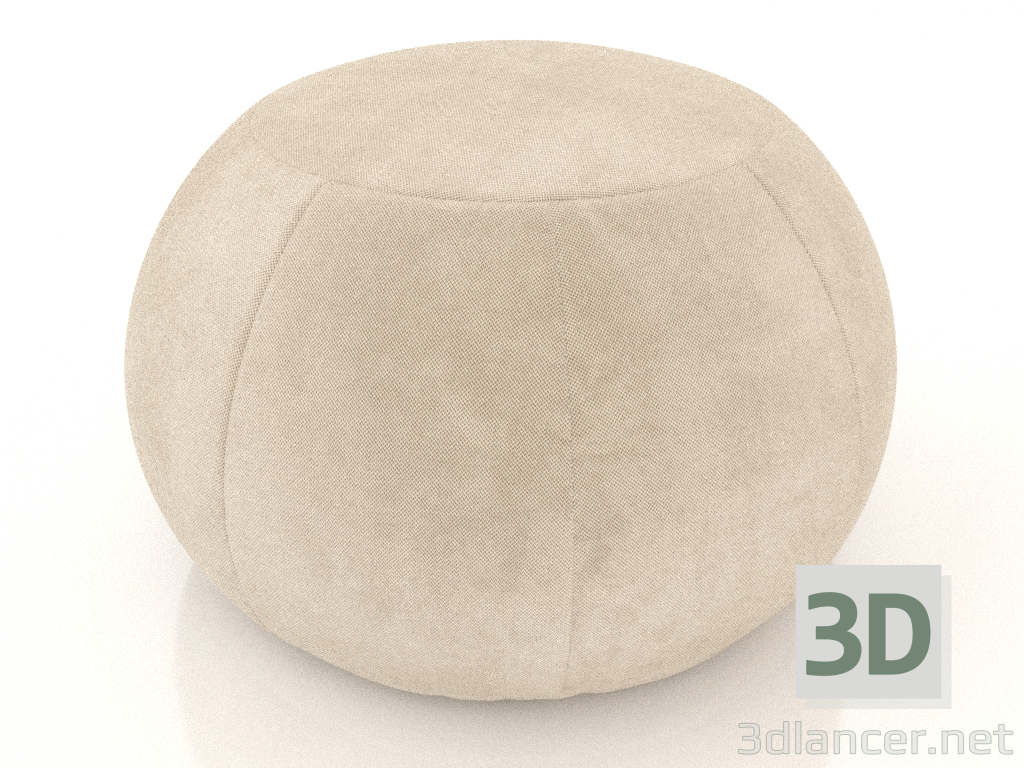 3D Modell Sitzpuff Moony (korsyka 7112) - Vorschau