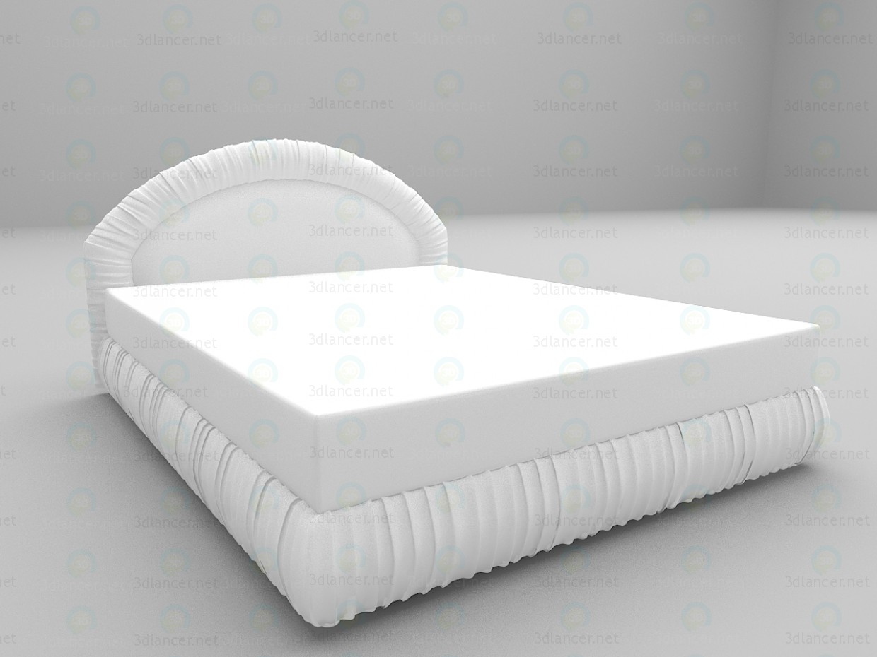 3d model Albina Bed New - preview