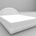 3d model Albina cama nuevo - vista previa