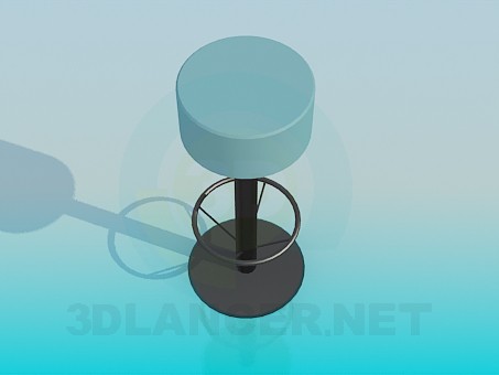 modelo 3D Taburete de bar - escuchar modelo 3D Taburete de bar - escuchar