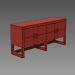 3d model Chest Longhi Orwell - preview 3d model Chest Longhi Orwell - preview
