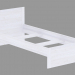 3D Modell Bett (TYP LLOZ01) - Vorschau