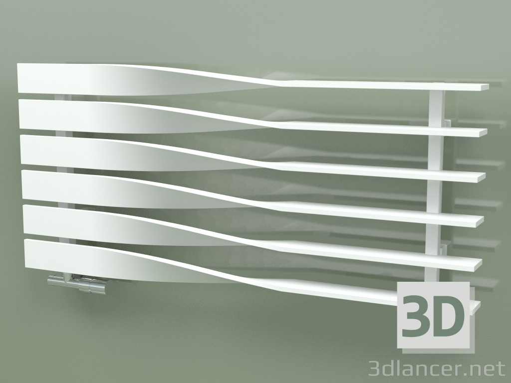 modèle 3D Sèche-serviettes chauffant Cyklon H (WGCYH049110-O1, 495х1100 mm) - preview