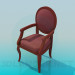 3D modeli Sandalye-klasik - önizleme