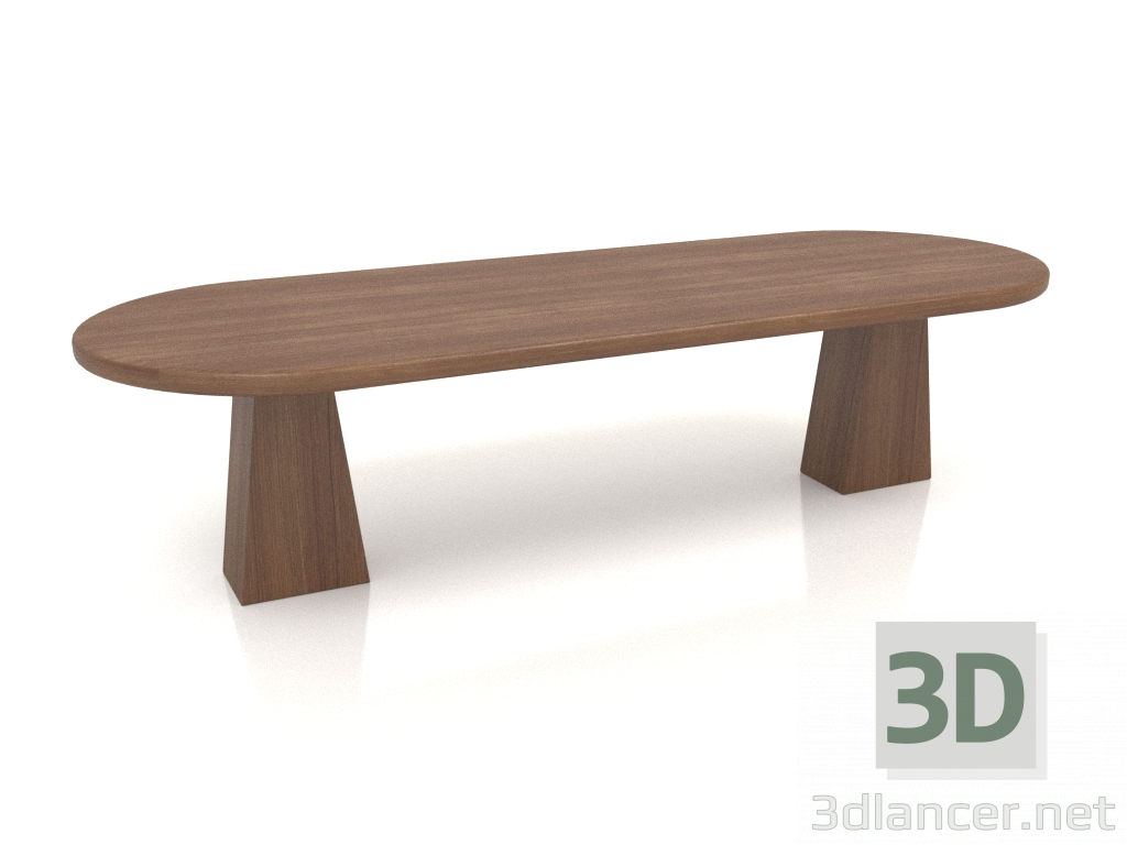 3 डी मॉडल बेंच वीके 05 (1400x500x350, लकड़ी की भूरी रोशनी) - पूर्वावलोकन