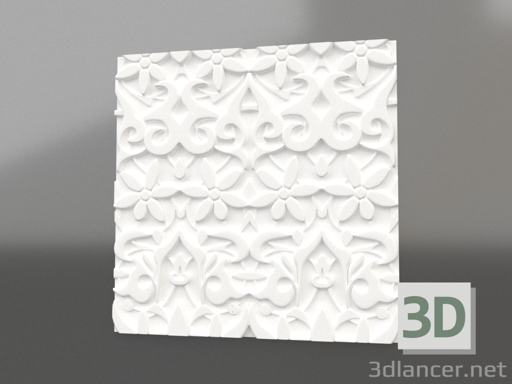 3D modeli 3 boyutlu panel C-04 - önizleme