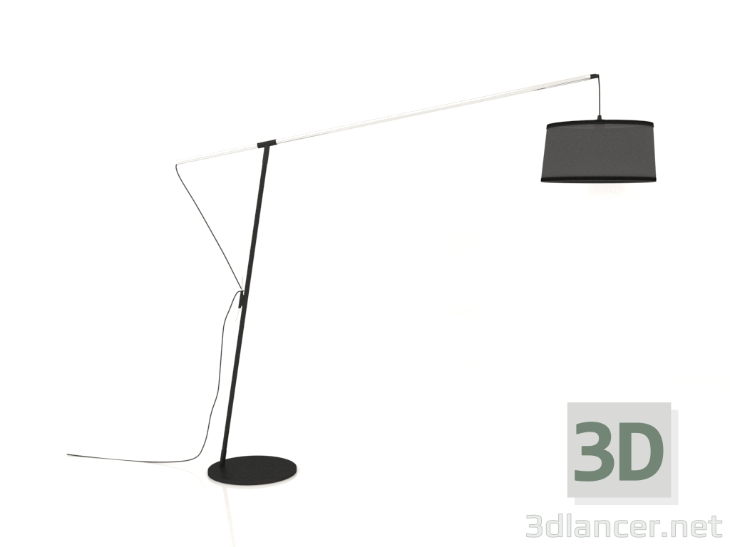 Modelo 3d Luminária de chão (4968+5034) - preview
