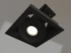 Lampada CL-SIMPLE-S80x80-9W Day4000 (BK, 45 gradi)