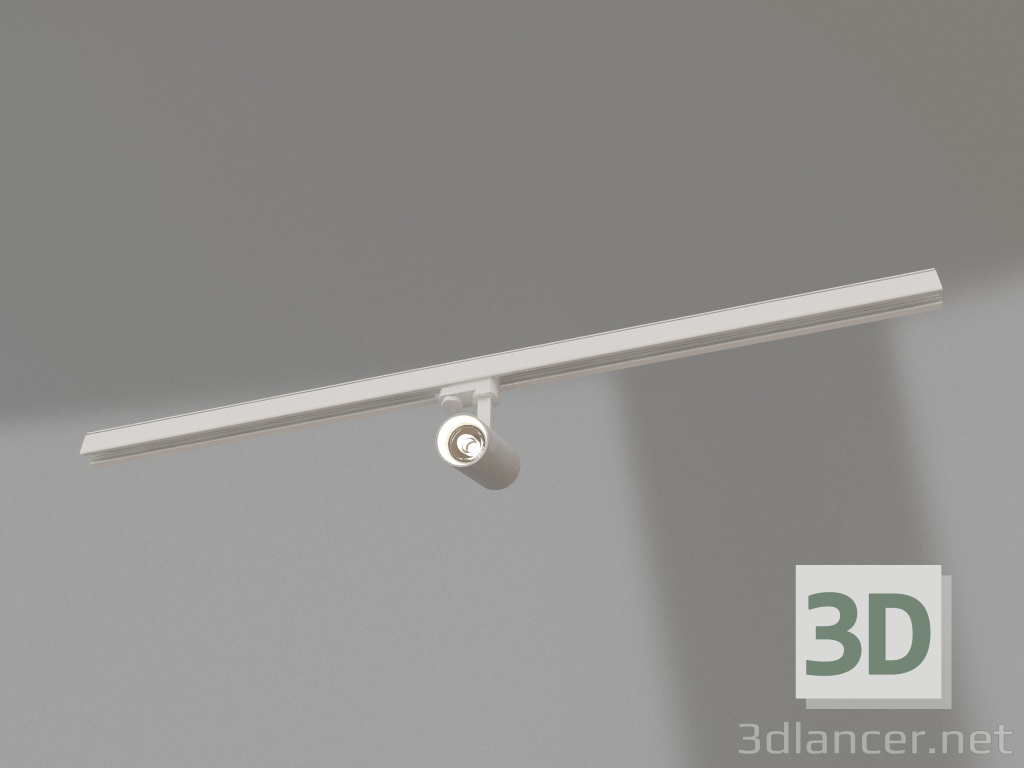 modello 3D Lampada LGD-GERA-4TR-R55-10W Bianco6000 (WH, 24 gradi, 230V, DALI) - anteprima