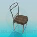 3d model Ordinary chair - preview