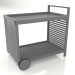 3d model Serving trolley (Anthracite) - preview