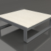 3d model Coffee table 90 (DEKTON Danae, Anthracite) - preview