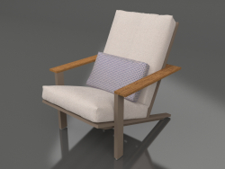 Club lounge chair (Bronze)