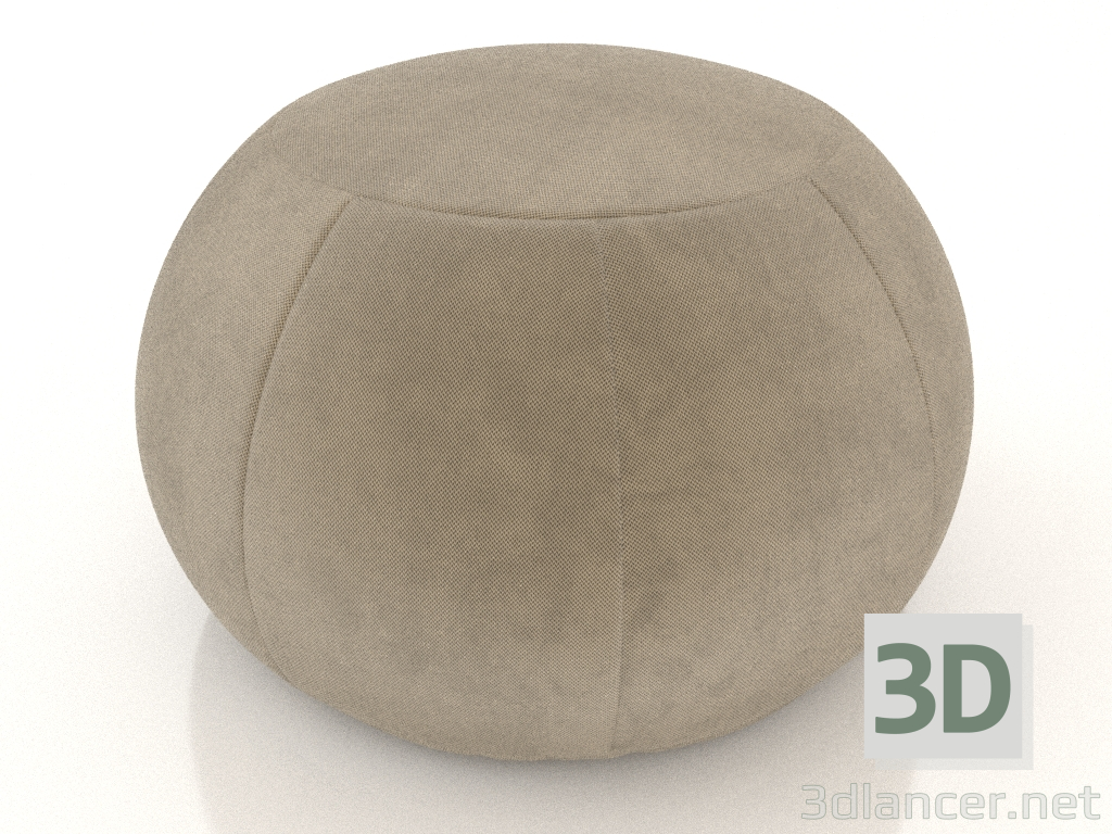 3D Modell Sitzpuff Moony (korsyka 7113) - Vorschau