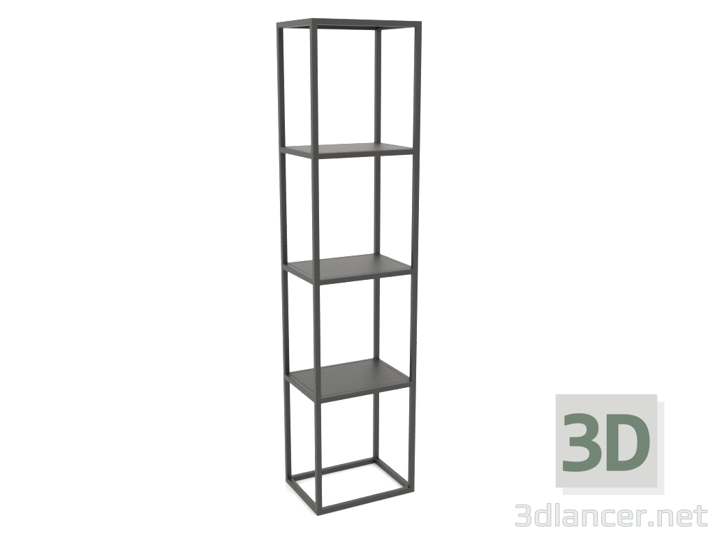 3d model Large rectangular rack (METAL, 40x30x170) - preview