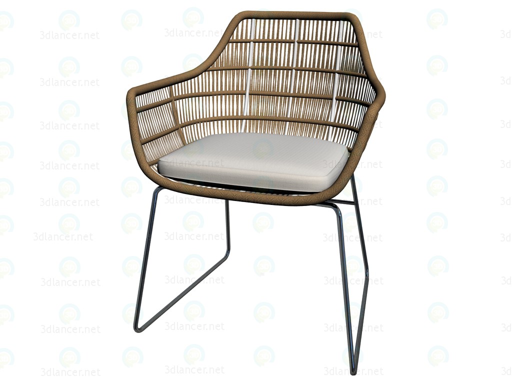 3d model Silla C2CF - vista previa