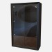 Modelo 3d Duas portas armário de madeira Art Déco Don Giovanni Z06 - preview