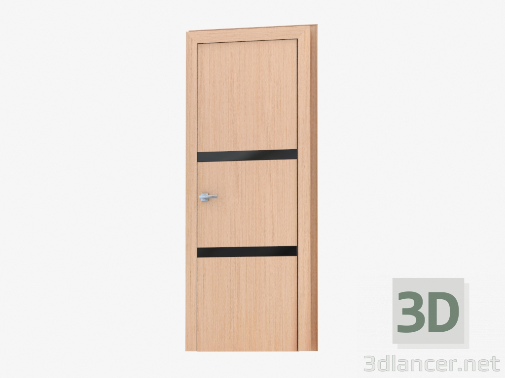 Modelo 3d Porta Interroom (31,30 preto) - preview
