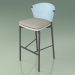 3d model Bar stool 050 (Sky, Metal Smoke, Polyurethane Resin Gray) - preview