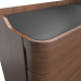 3d Junius chest of drawers in solid walnut, LA REDOUTE INTERIEURS model buy - render