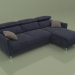 3d model Corner sofa Areo - preview