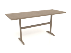 Table de travail RT 12 (1600x600x750, gris bois)