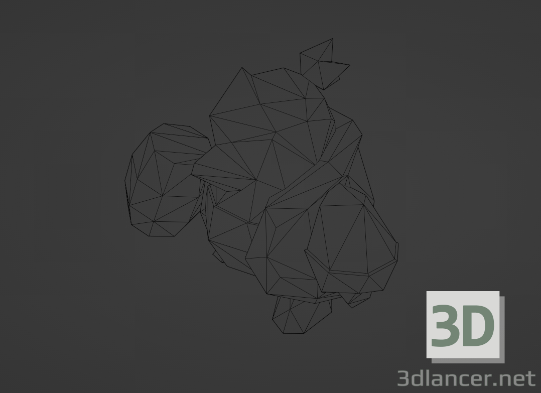 3D modeli Satranç Paketi Kral Dedede 64 - önizleme