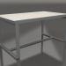 modello 3D Tavolo da pranzo 150 (DEKTON Danae, Antracite) - anteprima