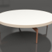 3 डी मॉडल गोल कॉफी टेबल Ø120 (रेत, डेकटन जेनिथ) - पूर्वावलोकन