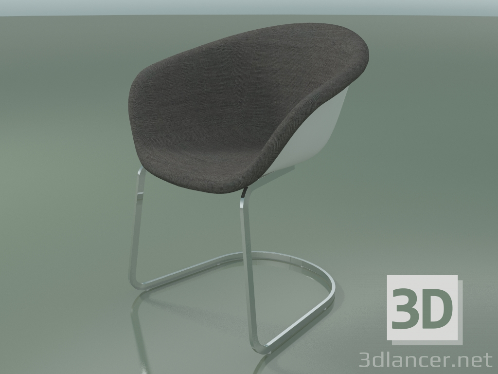 3D modeli Sandalye 4214 (konsolda, ön kaplamalı, PP0001) - önizleme