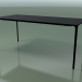 3d model Rectangular table 0814 (H 74 - 79x180 cm, laminate Fenix F06, V39) - preview