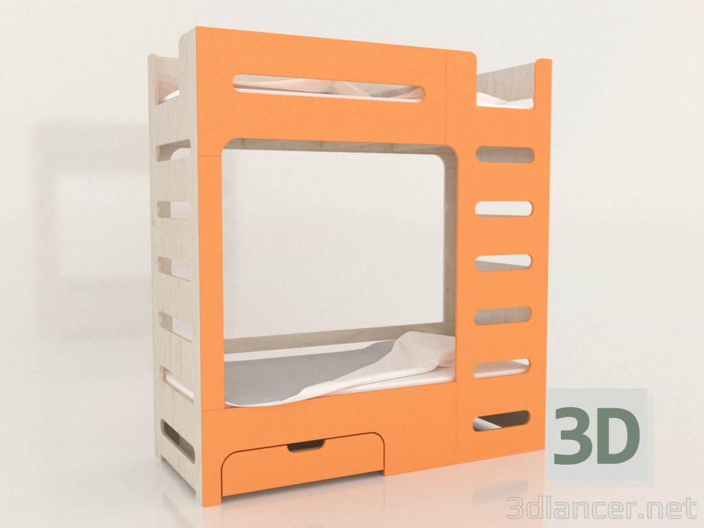 modèle 3D Lit superposé MOVE ER (UOMER0) - preview