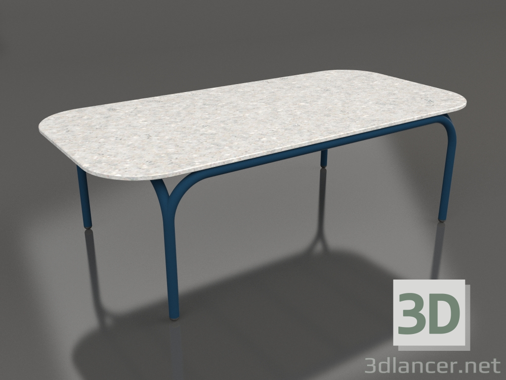 3d model Coffee table (Grey blue, DEKTON Sirocco) - preview