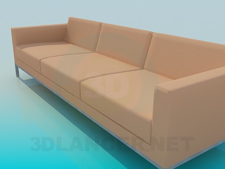 3d модель Диван – превью 3d модель Диван – превью
