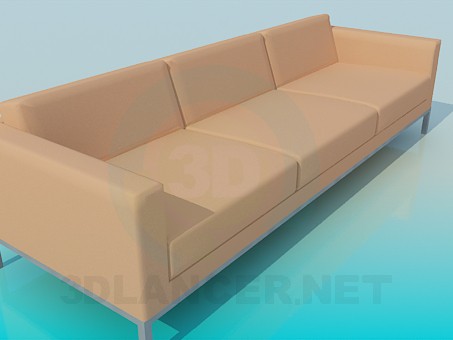 3d модель Диван – превью 3d модель Диван – превью