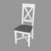 3D Modell Stuhl gepolstert (PRO.110.XX 44x105x39cm) - Vorschau