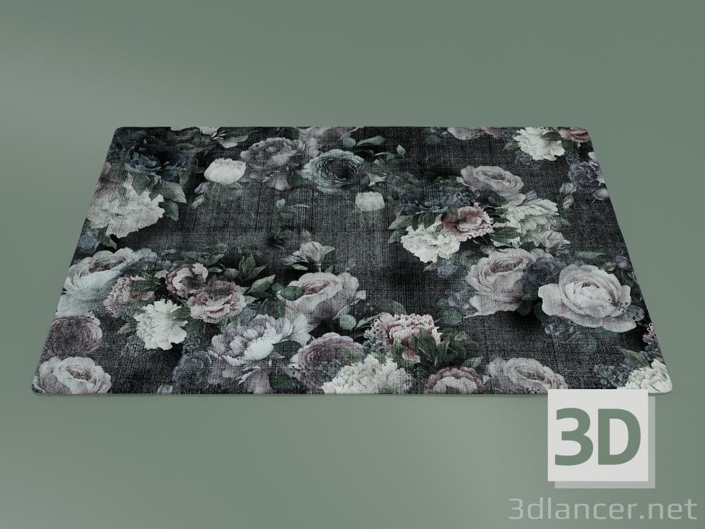 modèle 3D Chiffre de tapis Fiammingo (S122) - preview