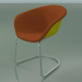 3D modeli Sandalye 4214 (konsolda, ön kaplamalı, PP0002) - önizleme