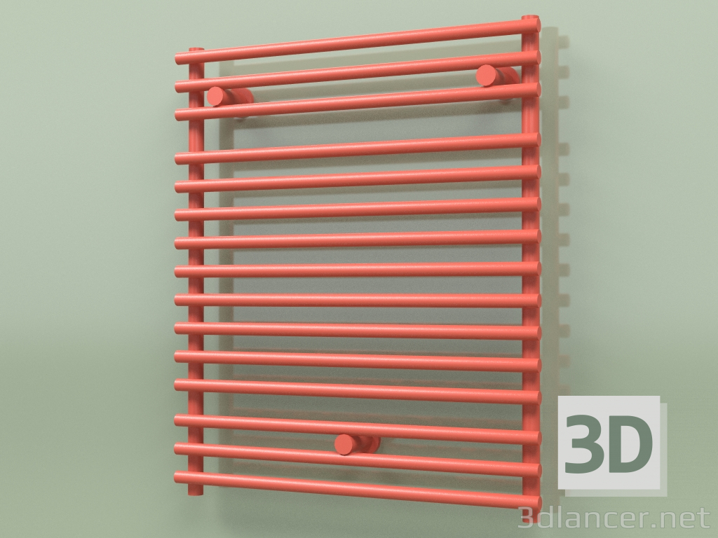3D modeli Isıtmalı havlu askısı - Santorini (SAN 07 600 mm, RAL - 2002) - önizleme