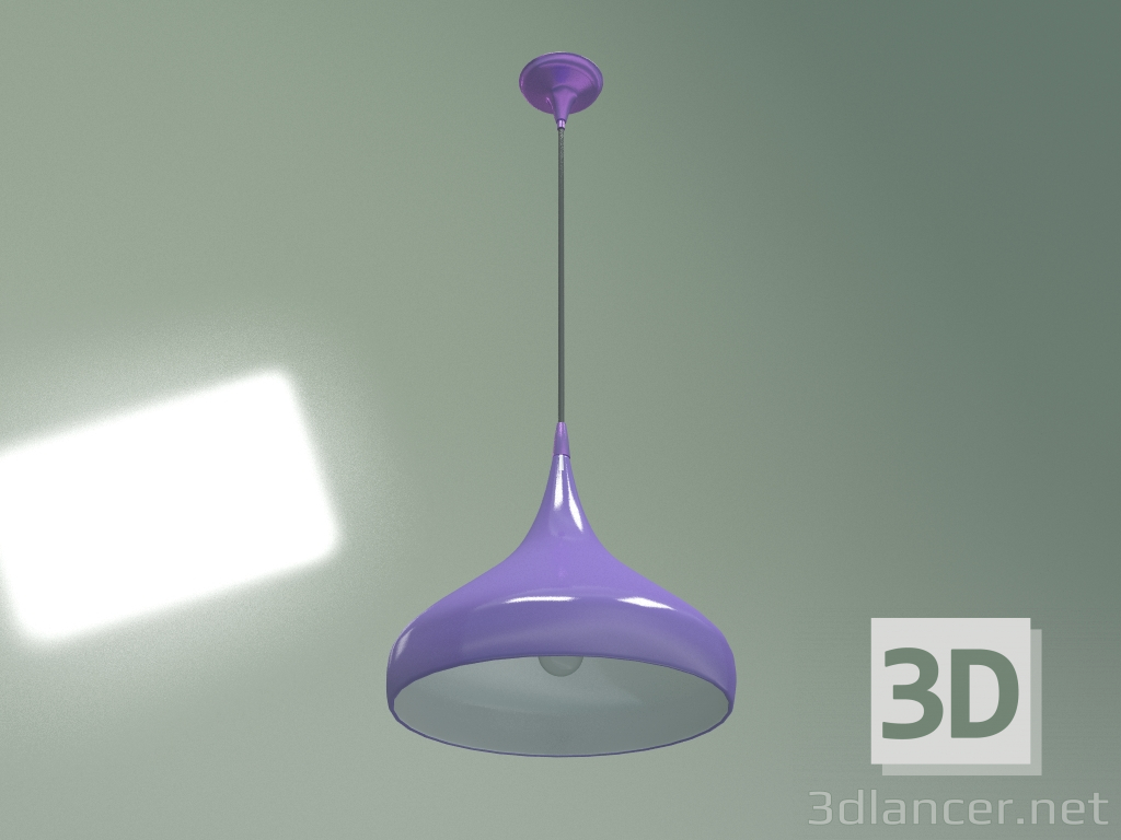 3d модель Підвісний світильник Spinning BH2 (фіолетовий) – превью