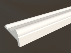 Corner gypsum molding LGU 005 (91x41)